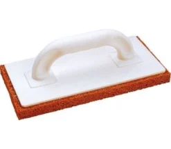 Kunststoff-Reibebrett - Roter Belag 18 Mm - 140 X 280 Mm