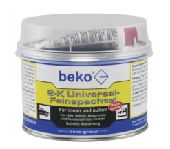 Beko 2-K Feinspachtel Weiss 1000g | Styrolreduziert