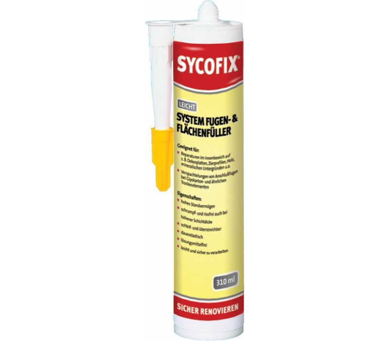 SYCOFIX ® System Fugen- Und Flächenfüller Weiß - 310ml 3 SYCOFIX ® System Fugen- Und Flächenfüller Weiß - 310ml