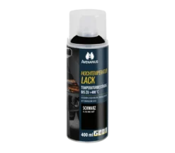 AVENARIUS Hochtemperaturlack Spray - Schwarz - 400ml