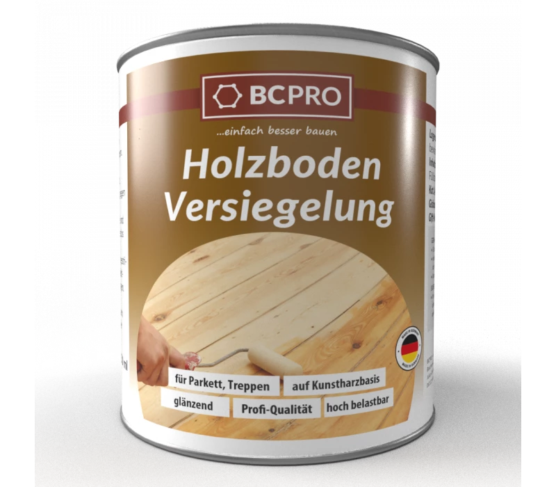 BCPRO Holzbodenversiegelung, Glänzend 3 BCPRO Holzbodenversiegelung, Glänzend