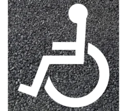 BORNIT Piktogramm Behinderte (RMS), Weiß