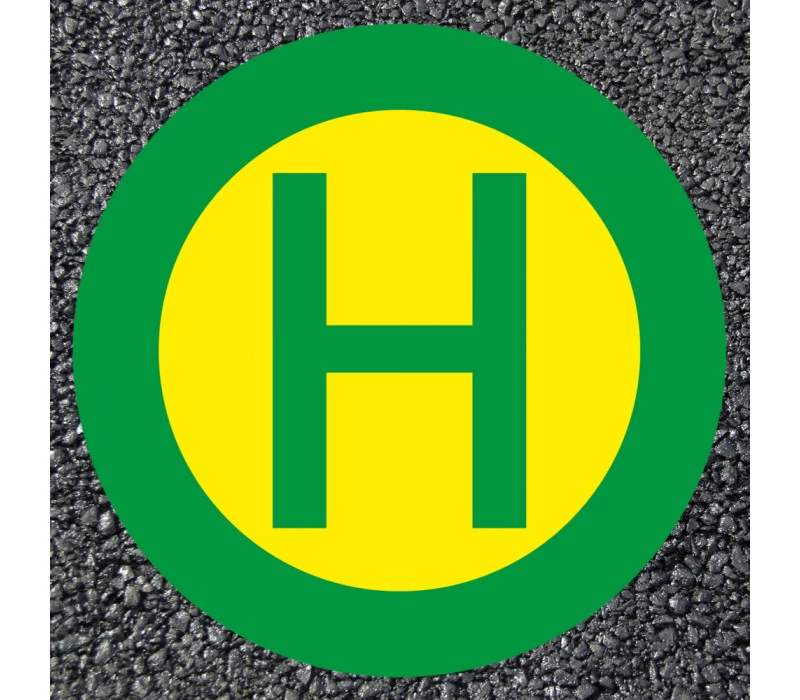 BORNIT Verkehrszeichen VZ 224 Haltestelle 3 BORNIT Verkehrszeichen VZ 224 Haltestelle