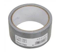 Gewebe-Reparaturband Silber, 48mm X 10m - Power-Tape