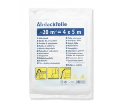 Abdeckfolie HDPE - 4x5m, 0,005mm Stark