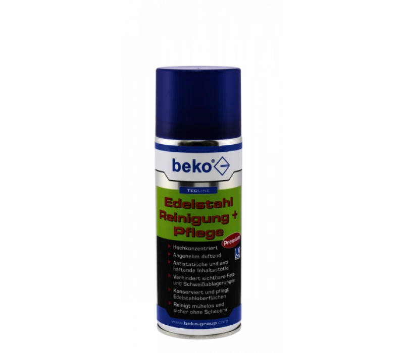 Beko TecLine Edelstahl Reinigung + Pflege - 400ml 3 Beko TecLine Edelstahl Reinigung + Pflege - 400ml