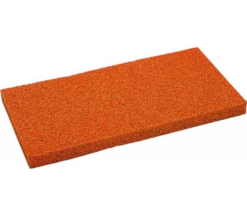 Ersatzbelag 18mm Rot, Für Reibebrett 140x280mm