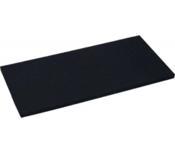 Ersatzbelag 8mm Schwarz, Für Reibebrett 140x280mm