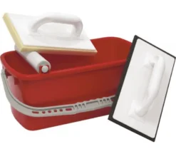 Fliesenleger-Wasch-Set, 3-teilig, 10Liter