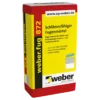 Weber.fug 872, 25kg - Schlämmfähiger Fugenmörtel