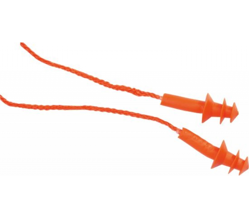Gehörschutzstöpsel M. Sicherheitstrageband, SNR:25dB 3 Gehörschutzstöpsel M. Sicherheitstrageband, SNR:25dB