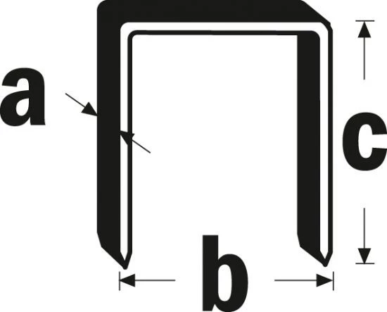 Klammern Typ 37 Für Tacker, 5000Stück 4 Klammern Typ 37 Für Tacker, 5000Stück – Bild 2