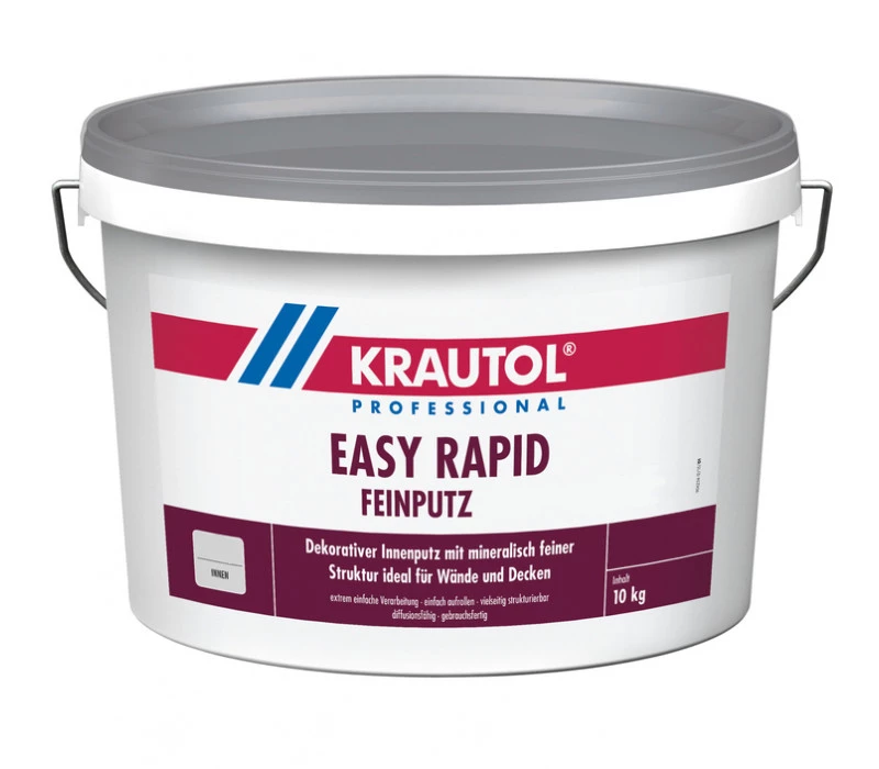 KRAUTOL EASY RAPID | Feinputz - Weiß - 10kg 3 KRAUTOL EASY RAPID | Feinputz - Weiß - 10kg