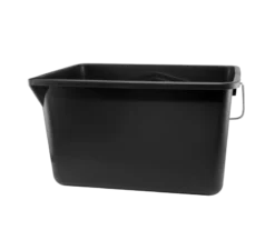 Beko Kunststoffeimer Schwarz - 12ltr