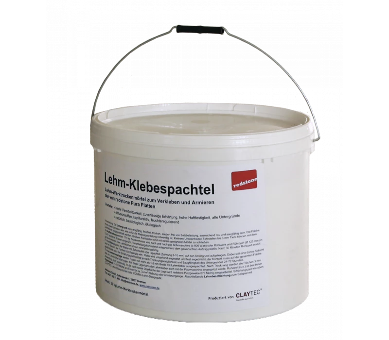 Redstone Lehm-Klebespachtel - 20kg 3 Redstone Lehm-Klebespachtel - 20kg