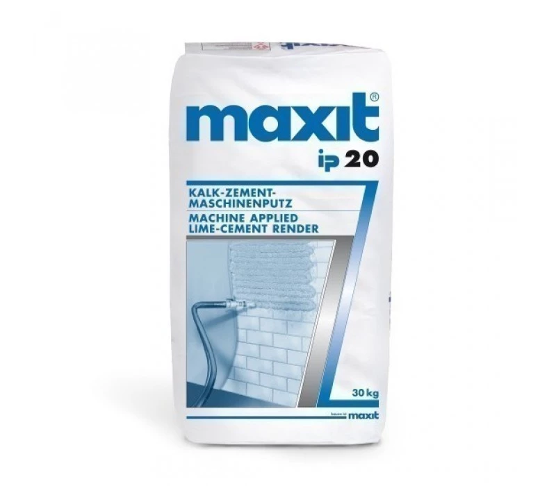 Maxit Ip 20 - Kalk-Zement-Maschinenputz Für Innen - 30kg 3 Maxit Ip 20 - Kalk-Zement-Maschinenputz Für Innen - 30kg