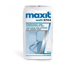 Maxit Multi 270 S - Dünnschicht- U. Ausgleichsputz, Hell - 30kg
