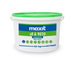 Maxit Sil A 9020 K - Silikat-Scheibenputz, Außen, Weiß - 25kg