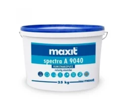 Maxit Spectra A 9040 R - Kunstharz-Rillenputz, Außen, Weiß - 25kg