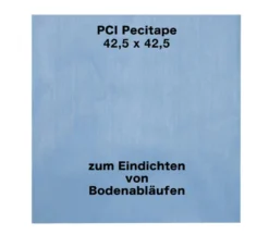 PCI Pecitape Blau 42,5x42,5cm - Spezial-Dichtmanschette