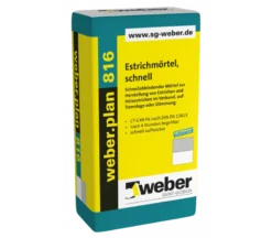 Weber.plan 816, 25kg - Estrichmörtel, Schnell