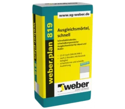 Weber.plan 819, 25kg - Ausgleichsmörtel, Schnell