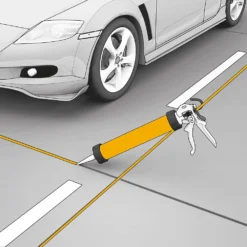 Sikaflex Tank N - Fugendichtstoff, Schwarz - 600ml -Bauchemikalien Geschäft sikaflex tank n 600ml 03