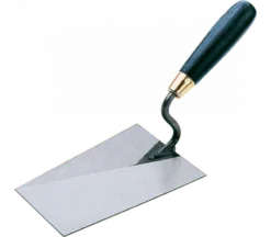 Kantige Kelle Mit Schwanenhals, Bandstahl