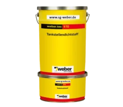 Weber.tec 970 - Tankstellendichtstoff, Grau - 2,5 Ltr