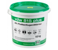 Vdw 815 Plus 2K-Plattenfugenmörtel, 10 Kg