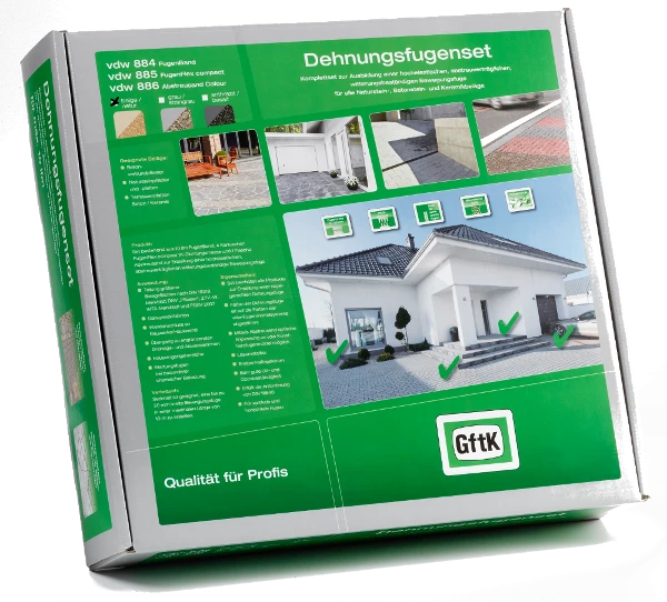 Vdw Dehnungsfugenset Für Fugenbreite 5mm | 20 Lfm – Bild 2