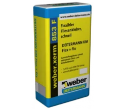 Weber.xerm 853 F - Flexibler Fliesenkleber, Schnell