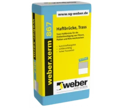 Weber.xerm 867, 25kg - Haftbrücke, Trass