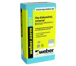 Weber.xerm 861, 25kg - Flex-Klebemörtel Universal